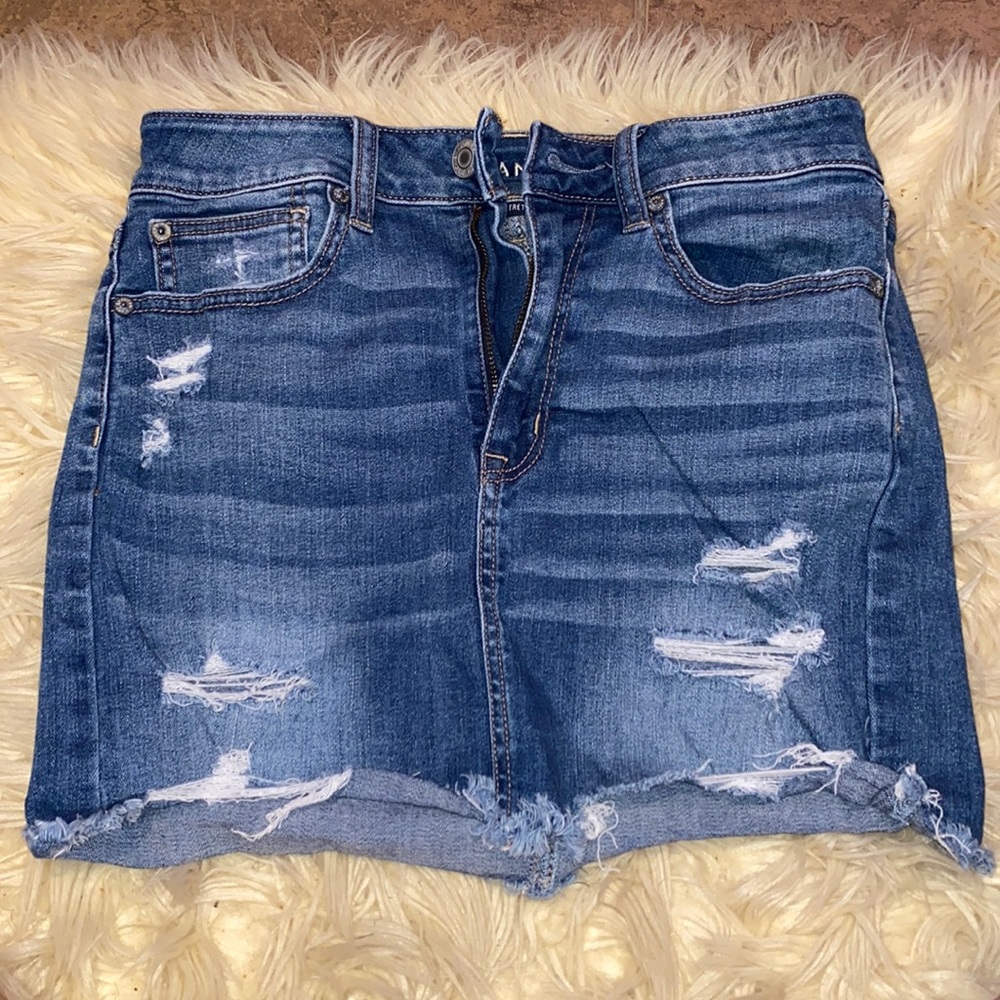 American Eagle Blue Jean Skirt
